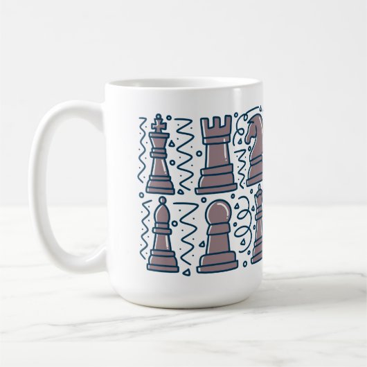 Tasse d'échecs (Gauche)