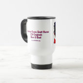 Tasse déchirée de crème de drapeau (Devant gauche)