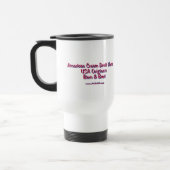 Tasse déchirée de crème de drapeau (Gauche)