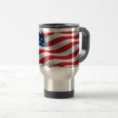 Tasse déchirée en lambeaux de voyage de drapeau (Devant droit)