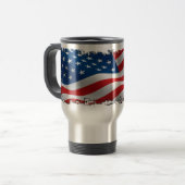 Tasse déchirée en lambeaux de voyage de drapeau (Devant gauche)