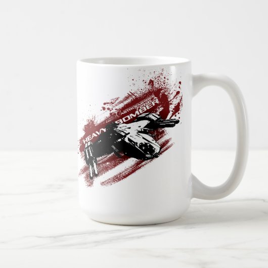 Tasse d'éclaboussure de bombardier lourd (Droite)