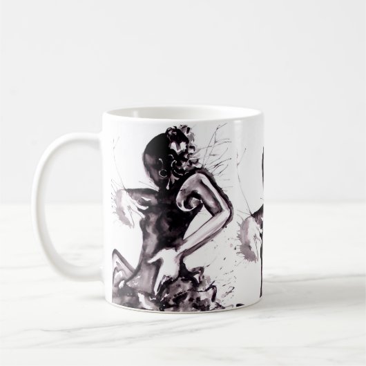 Tasse d'éclaboussure de flamenco (Gauche)