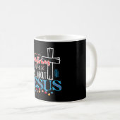 Tasse Déclarative Croix et Cloches de Noël (Devant droit)