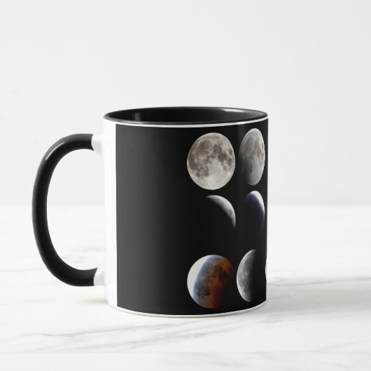 Tasse d'éclipse lunaire (Gauche)
