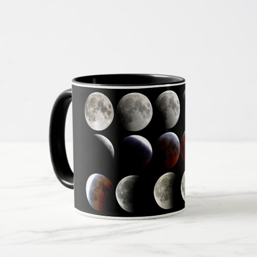 Tasse d'éclipse lunaire (Devant gauche)