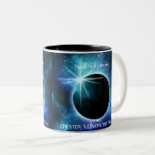 Tasse d'éclipse totale de Chester l'Illinois 2017 (Devant droit)