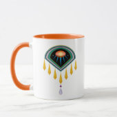 Tasse Deco Space Egg 11oz. (Gauche)