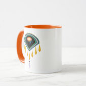 Tasse Deco Space Egg 11oz. (Devant gauche)