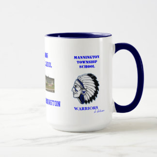 Tasse d'école de banlieue noire de Mannington