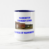 Tasse d'école de banlieue noire de Mannington (Centre)