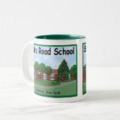 Tasse d'école primaire de route d'état (Devant gauche)