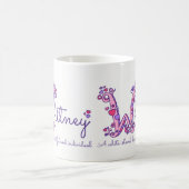 Tasse décorative de monogramme de la signification (Centre)