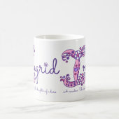 Tasse décorative de monogramme de la signification (Centre)