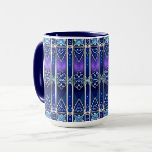 Tasse décorative unique de vacances (Devant gauche)
