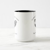 Tasse décorée de ferme à poulets (Centre)
