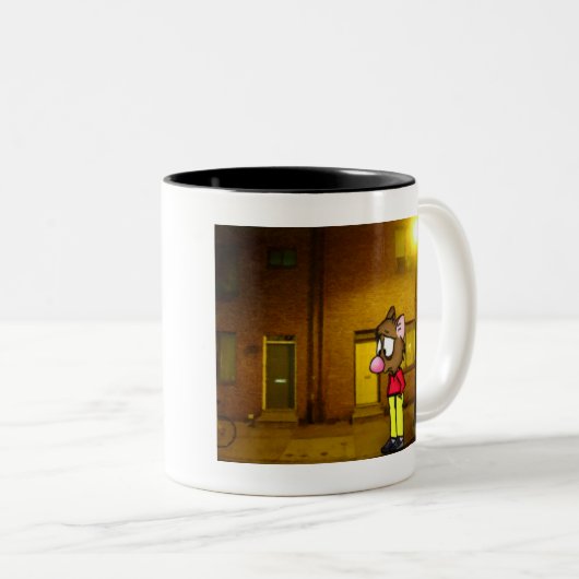 Tasse découragée de souris (Devant droit)