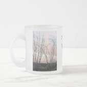 Tasse d'écriture d'arc-en-ciel avec des (Gauche)