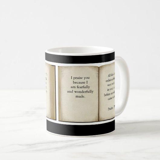 Tasse d'écriture sainte (Devant droit)