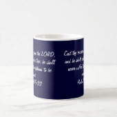 Tasse d'écriture sainte, 55:22 de psaume (Centre)