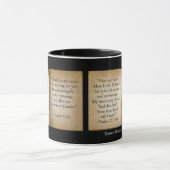 Tasse d'écriture sainte de prières du matin (Centre)