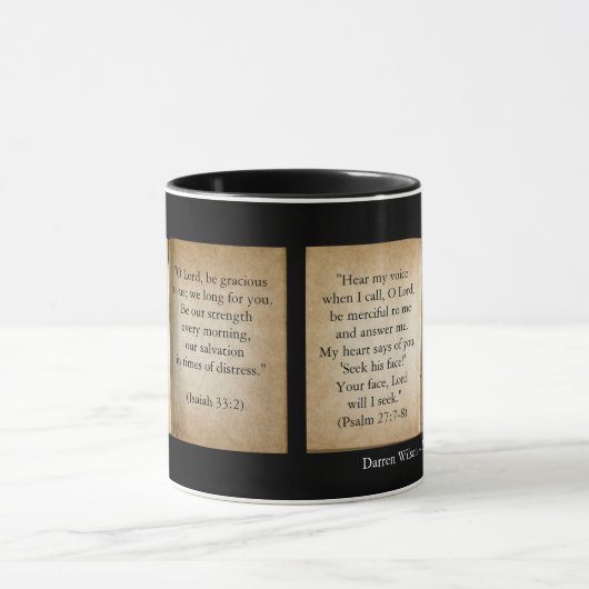 Tasse d'écriture sainte de prières du matin (Centre)