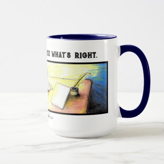 Tasse d'écrivain chrétien (Droite)