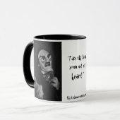 Tasse d'Edgar Allan Poe (Devant gauche)