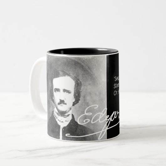 Tasse d'Edgar Allan Poe (Devant gauche)