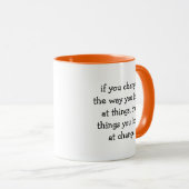 Tasse Deep Thought Quote Café (Devant droit)
