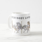 Tasse Défilé de Cheval de Manège (Devant gauche)