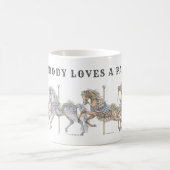 Tasse Défilé de Cheval de Manège (Centre)