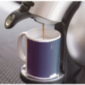 Tasse dégradé ombré sarcelle violet