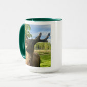 Tasse d'élan, mug de mousse (Devant gauche)