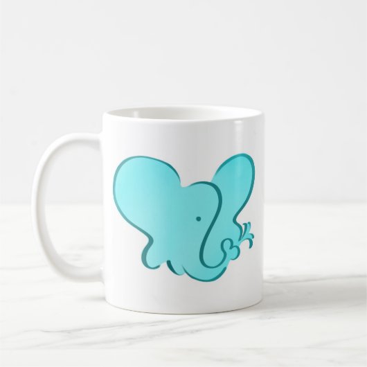 Tasse d'éléphant (Gauche)