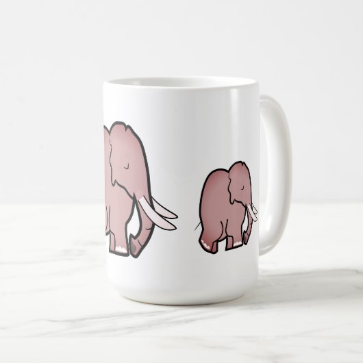 Tasse d'éléphant (Devant droit)
