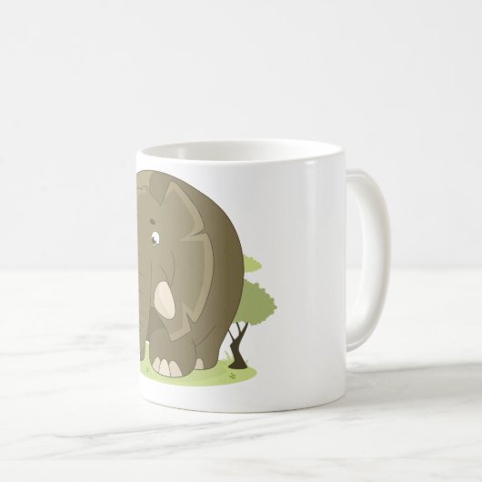 Tasse d'éléphant (Devant droit)