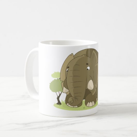 Tasse d'éléphant (Devant gauche)