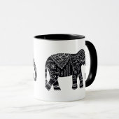 Tasse d'éléphant d'Africain noir (Devant droit)