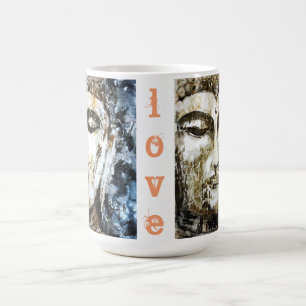 Tasse d'éléphant d'art d'aquarelle de Bouddha
