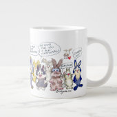Tasse d'éléphant de 19 de bande dessinée lapins (Droite)