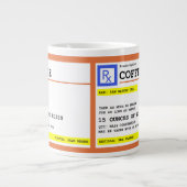 Tasse d'éléphant de café de prescription (Devant)