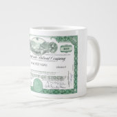 Tasse d'éléphant de certificat d'actions de chemin (Devant droit)