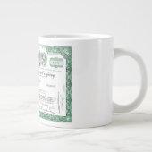 Tasse d'éléphant de certificat d'actions de chemin (Droite)