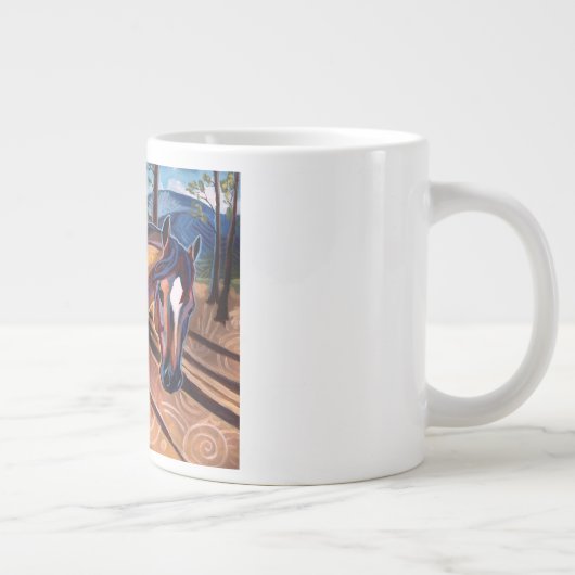 Tasse d'éléphant de cheval de lac cedar (Droite)