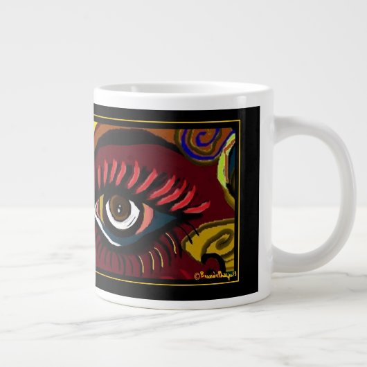 TASSE D'ÉLÉPHANT DE CRI D'OEIL (Droite)