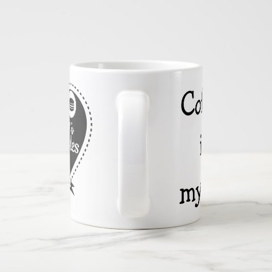 Tasse d'éléphant de Delectables de Delaney (Dos)