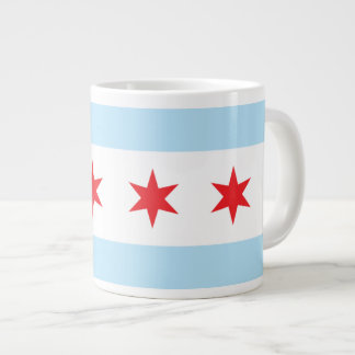 Tasse d'éléphant de drapeau de Chicago