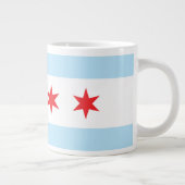 Tasse d'éléphant de drapeau de Chicago (Droite)