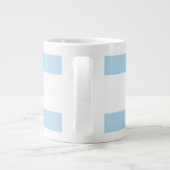 Tasse d'éléphant de drapeau de Chicago (Dos)